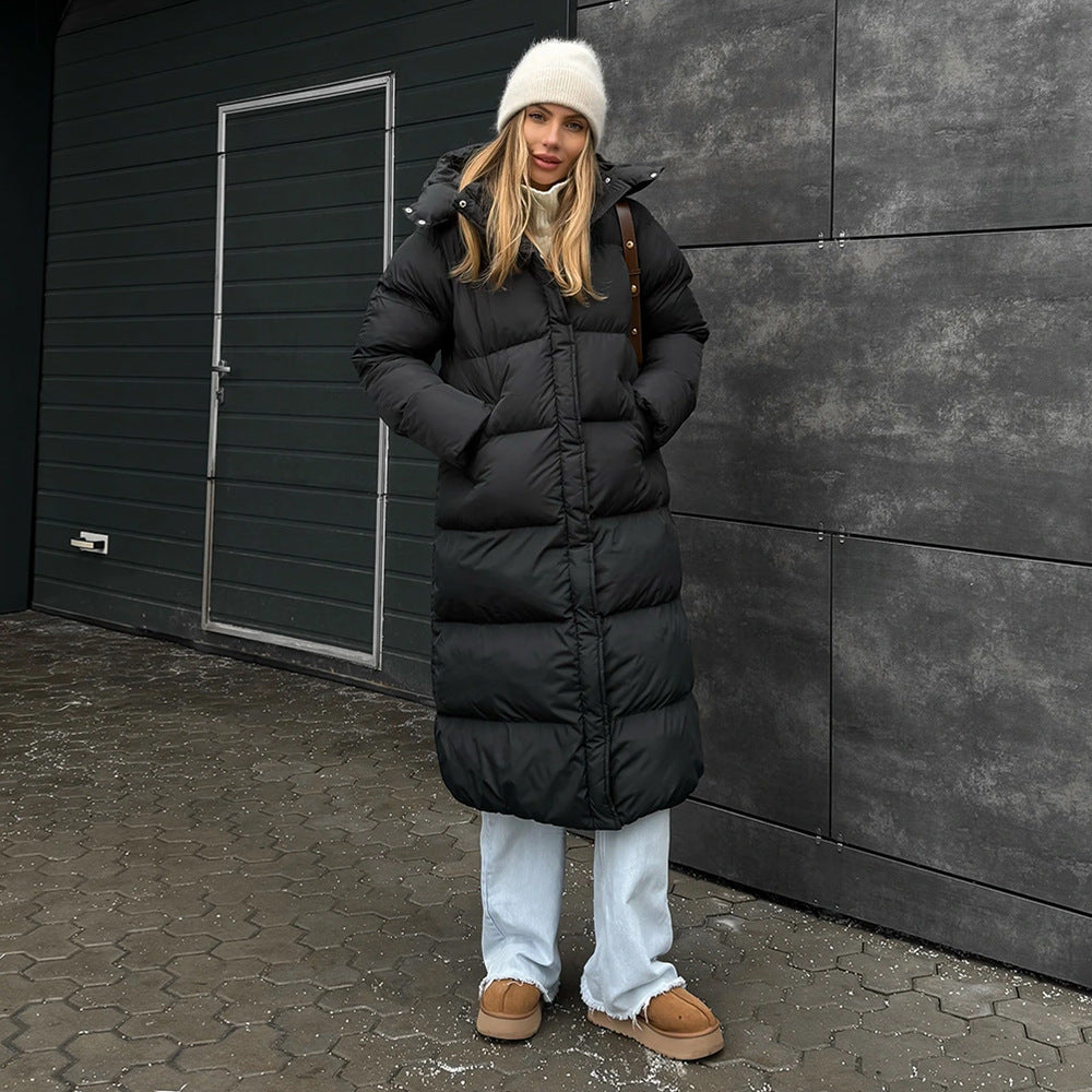 Dam lång dunjacka Eva Jonsson-Eva Jonsson