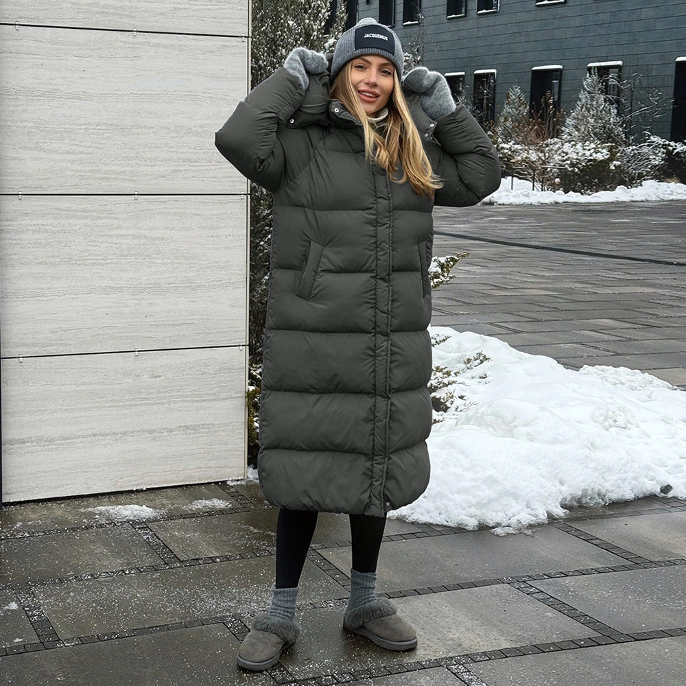 Dam lång dunjacka Eva Jonsson-Eva Jonsson