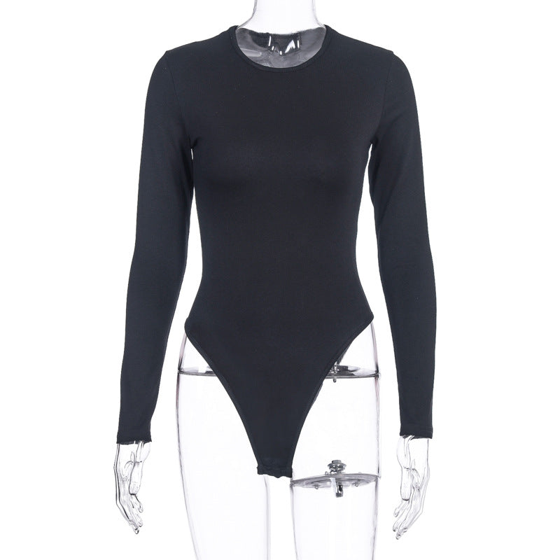 Dam långärmad bodysuit i hudvänligt stretchmaterial Mirla-Eva Jonsson