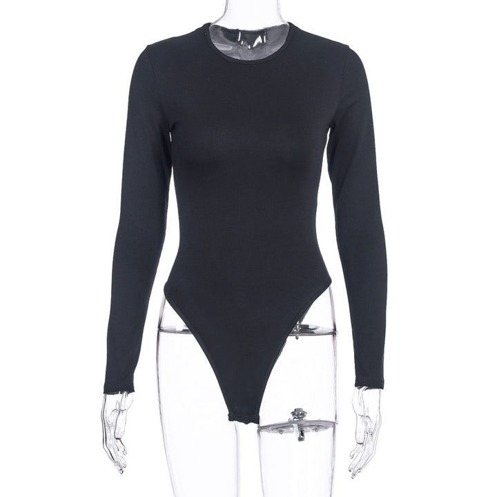 Dam långärmad bodysuit i hudvänligt stretchmaterial Mirla-Eva Jonsson