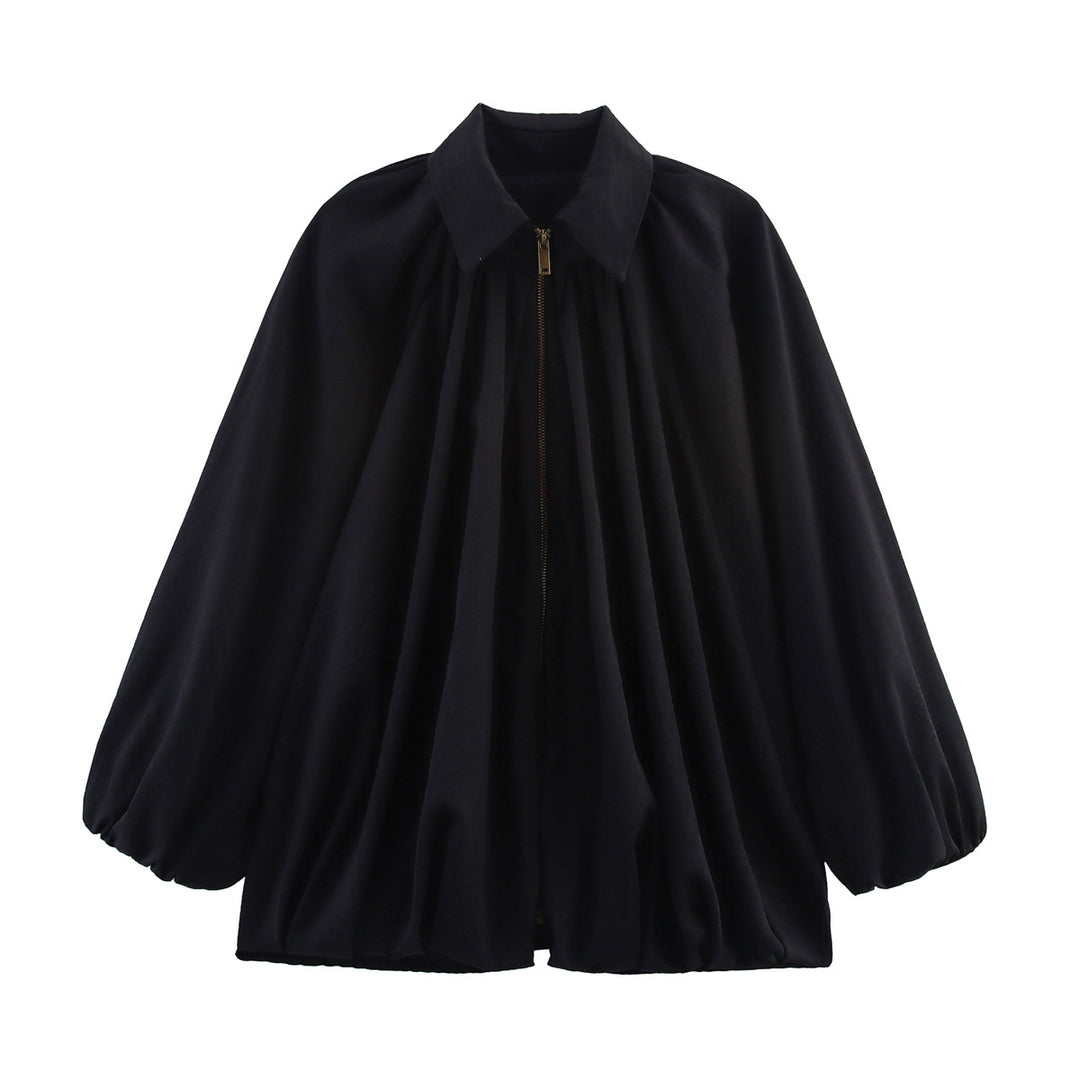 Dam lätt oversized blus med volangdesign Mirla-Eva Jonsson