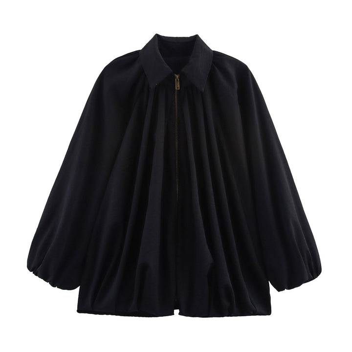 Dam lätt oversized blus med volangdesign Mirla-Eva Jonsson