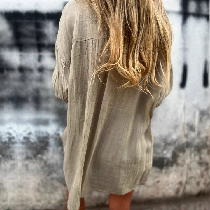 Dam lätta, avslappnade skjortblus Mirla-Eva Jonsson