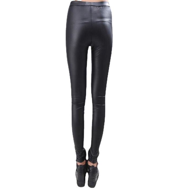 Dam leggings med transparenta inslag och dekorativa knutar Mirla-Eva Jonsson