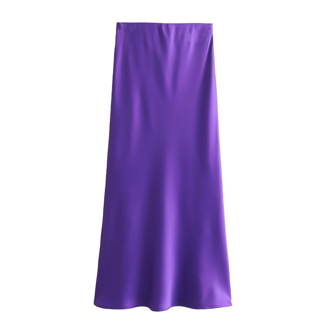 Dam longer satin skirt Mirla-Eva Jonsson