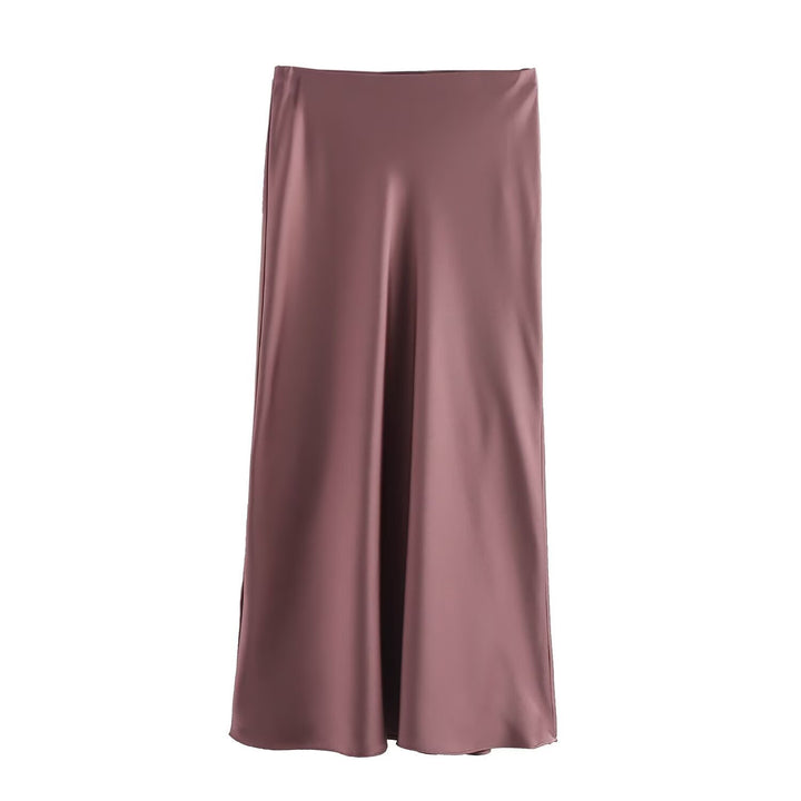 Dam longer satin skirt Mirla-Eva Jonsson