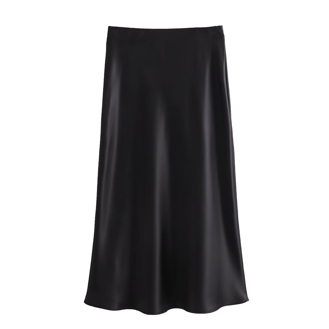 Dam longer satin skirt Mirla-Eva Jonsson