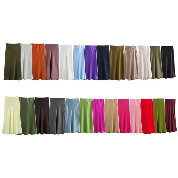 Dam longer satin skirt Mirla-Eva Jonsson