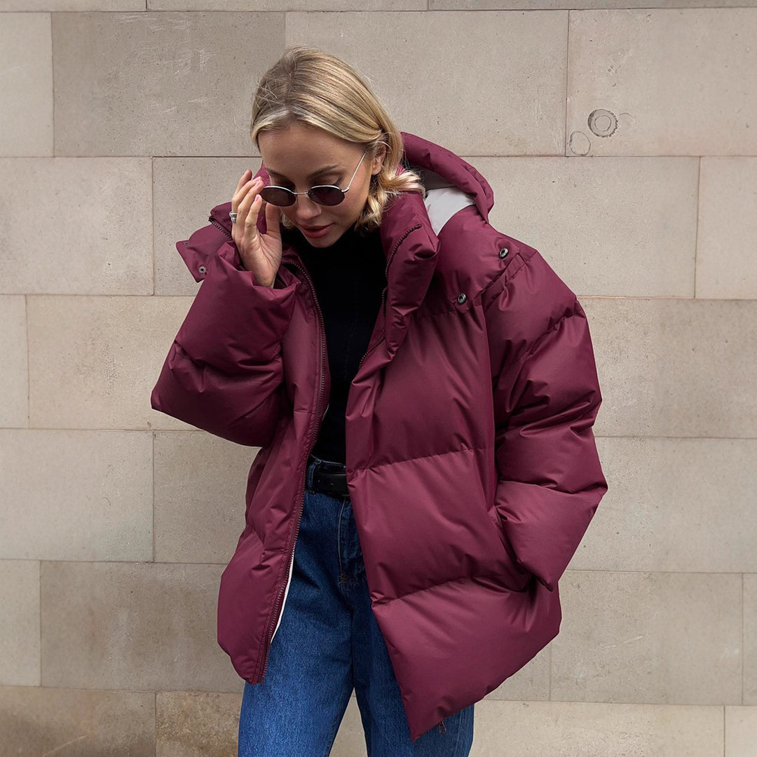 Dam oversize dunjacka Eva Jonsson-Eva Jonsson