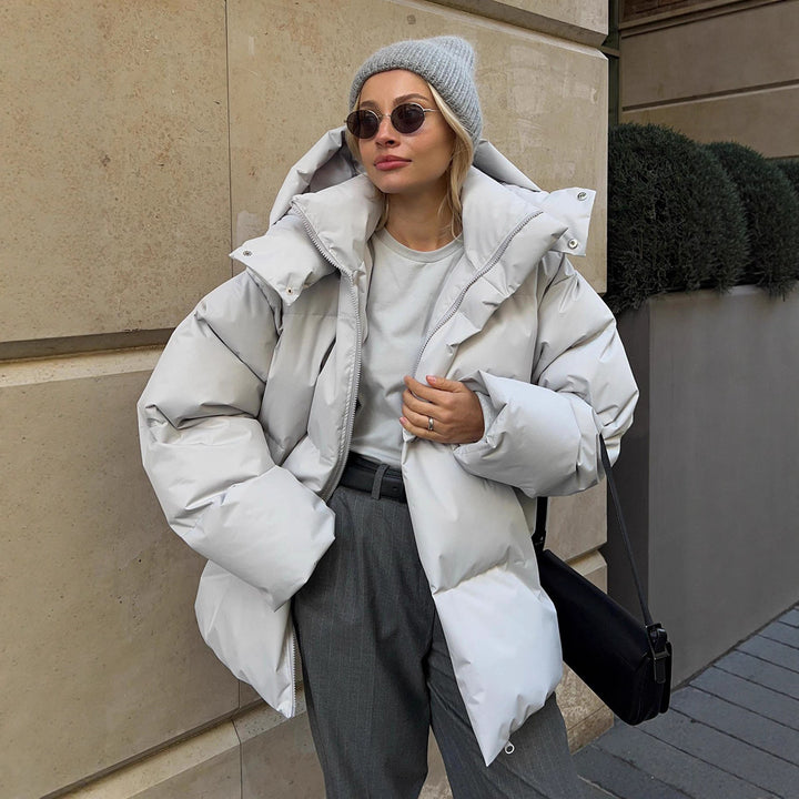 Dam oversize dunjacka Eva Jonsson-Eva Jonsson