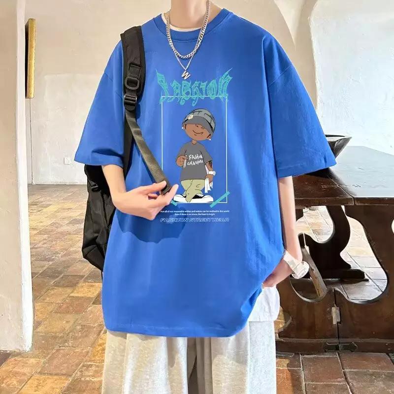 Dam oversized T-shirt med grafisk tryck och avslappnad skärning Mirla-Eva Jonsson