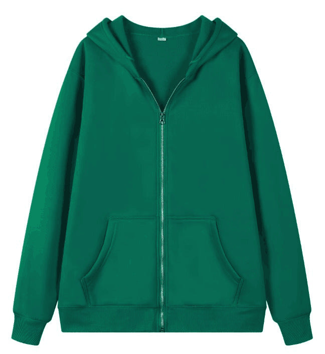 Dam oversized hoodie jacka med genomgående dragkedja och praktiska fickor Eva Jonsson-Eva Jonsson