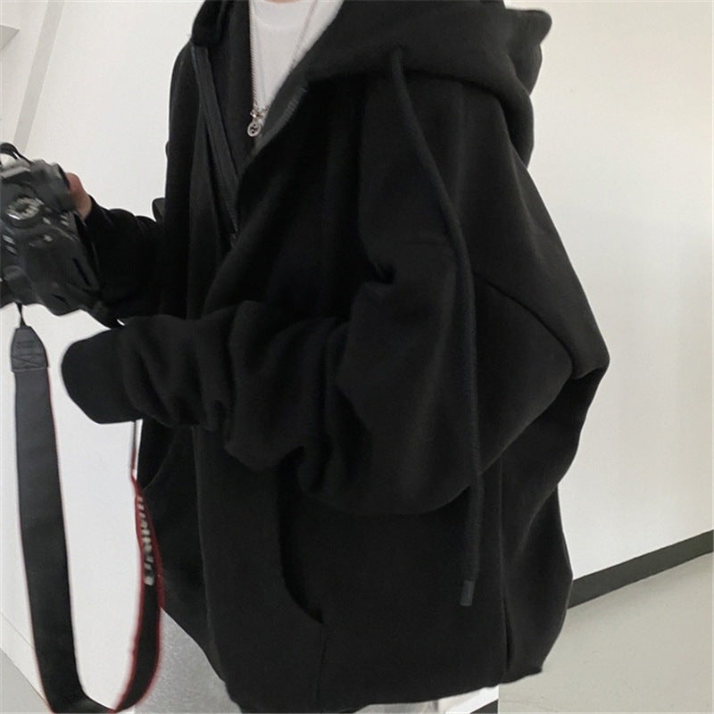 Dam oversized hoodiejacka i mjuk fleece med kängurufickor Mirla-Eva Jonsson