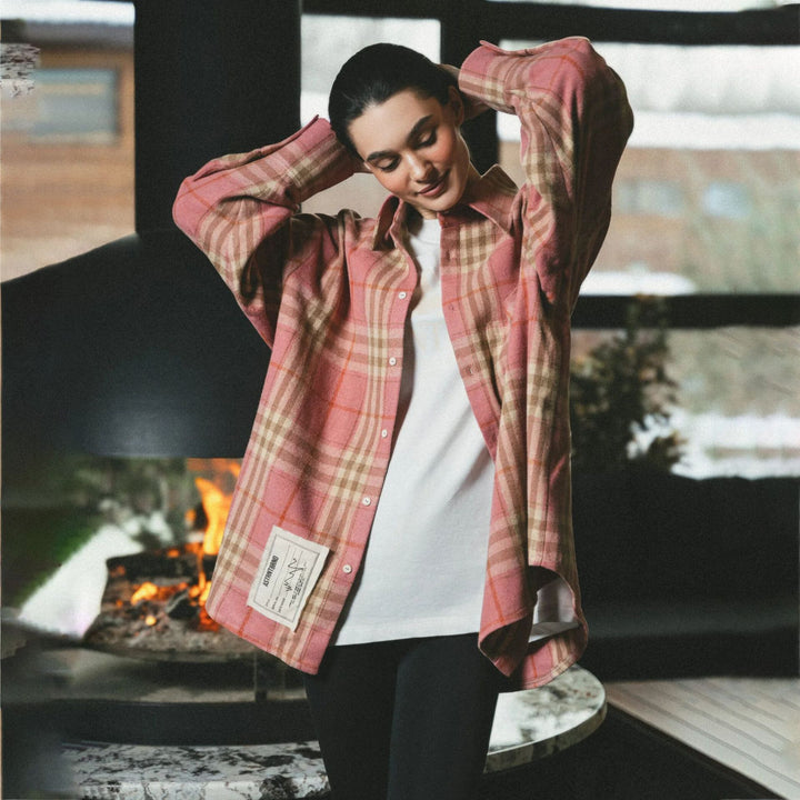 Dam oversized rutblus Mirla-Eva Jonsson