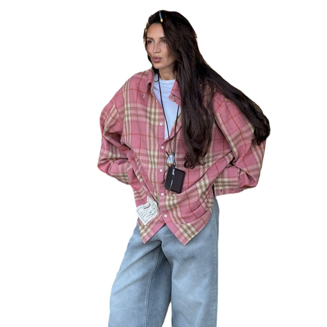 Dam oversized rutblus Mirla-Eva Jonsson