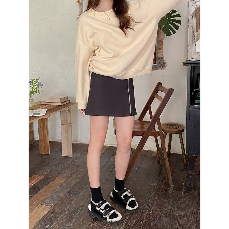 Dam oversized sweatshirt med raglanärmar Mirla-Eva Jonsson