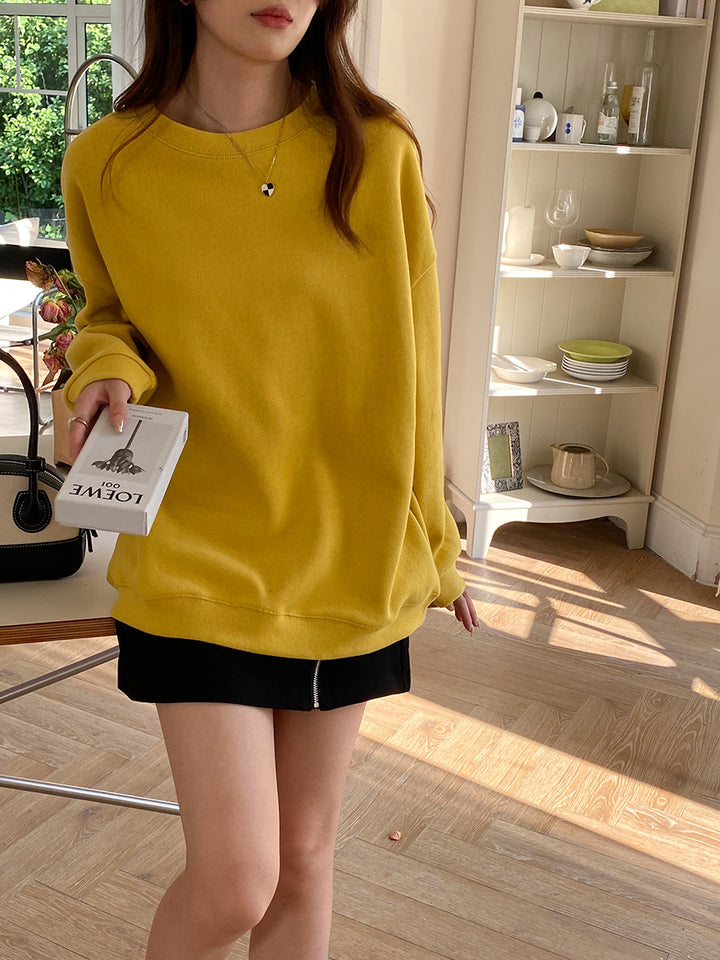 Dam oversized sweatshirt med raglanärmar Mirla-Eva Jonsson