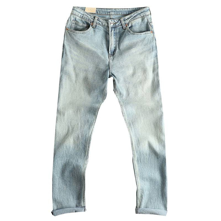 Dam slim-fit jeans i äkta vintage-look med hög midja Mirla-Eva Jonsson