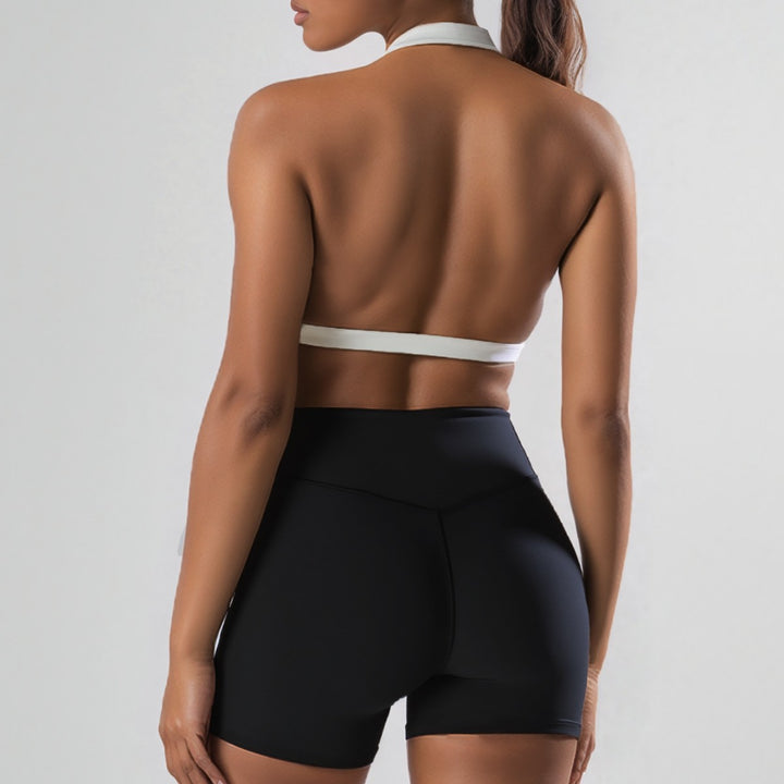 Dam sport-bikini överdel med högskurna shorts Mirla-Eva Jonsson