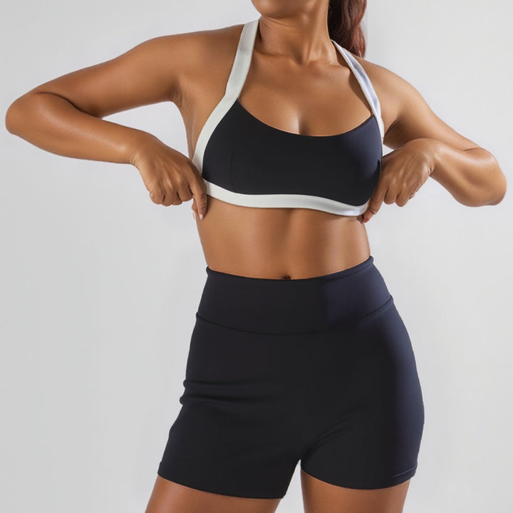 Dam sport-bikini överdel med högskurna shorts Mirla-Eva Jonsson