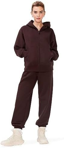 Dam sportig fleece-joggingdräkt Mirla-Eva Jonsson