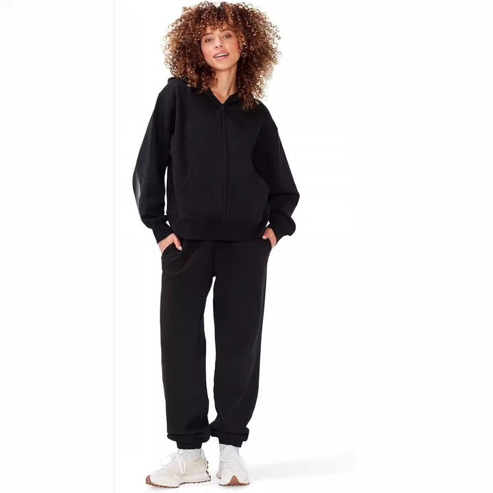 Dam sportig fleece-joggingdräkt Mirla-Eva Jonsson