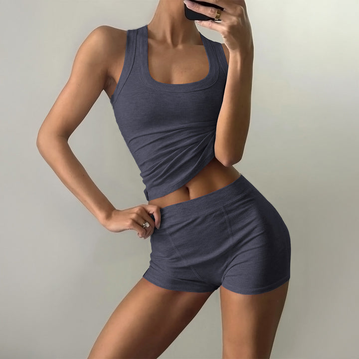 Dam sportigt linne och shorts set Mirla-Eva Jonsson