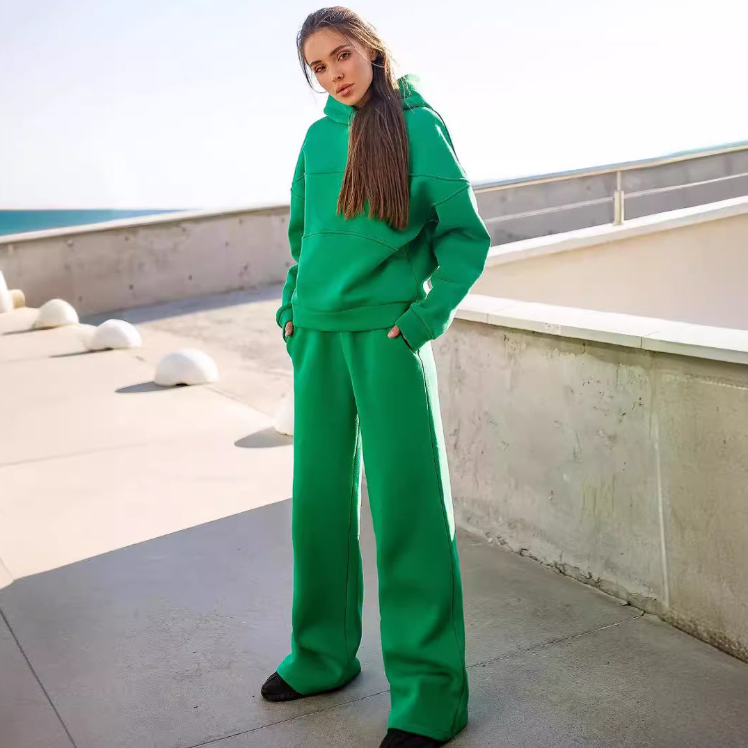 Dam sporty hoodie sweatshirt och joggers-set Mirla-Eva Jonsson