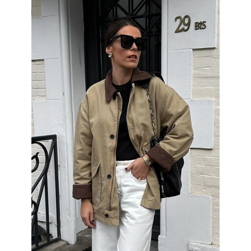 Dam stilfull arbetsjacka Mirla-Eva Jonsson