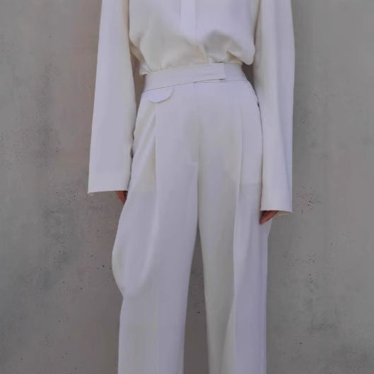 Dam stor blazer med figursydd bälte Eva Jonsson-Eva Jonsson