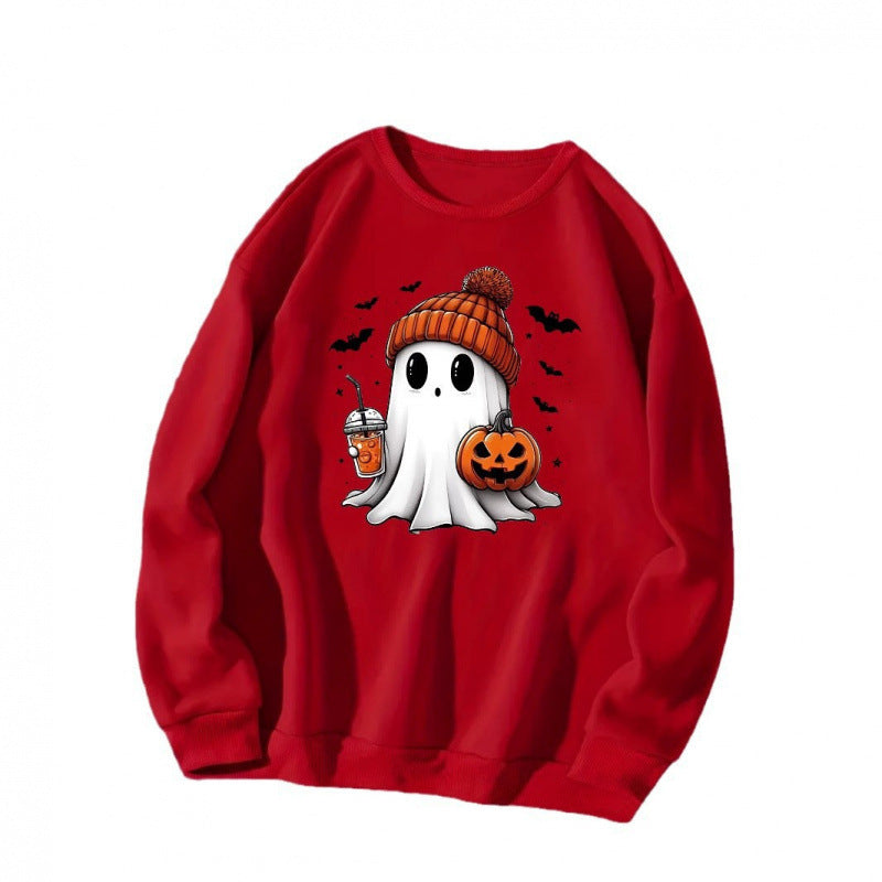 Dam sweatshirt med Halloween-motiv Mirla-Eva Jonsson