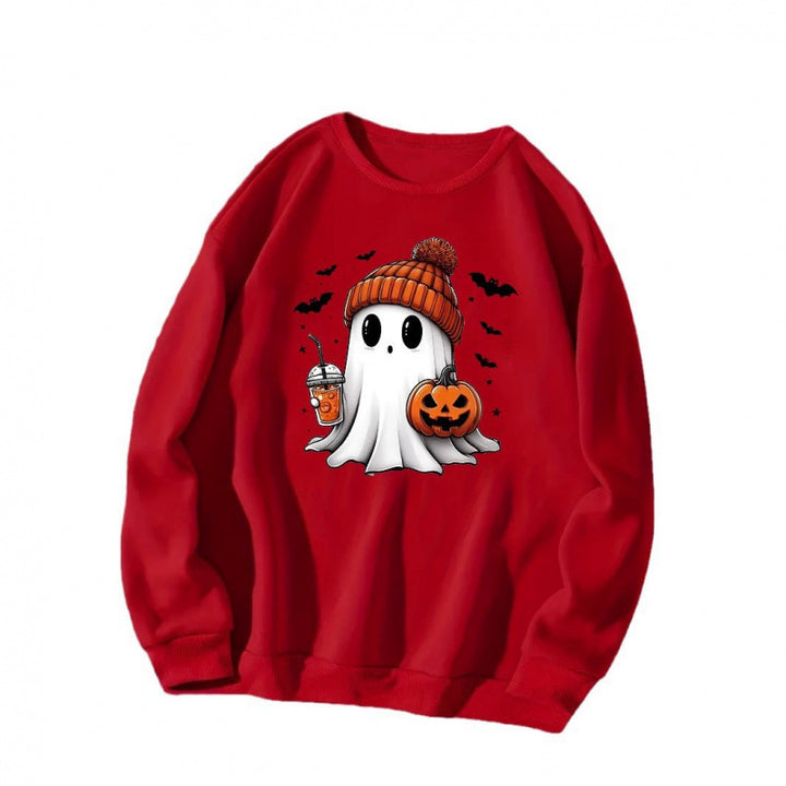 Dam sweatshirt med Halloween-motiv Mirla-Eva Jonsson