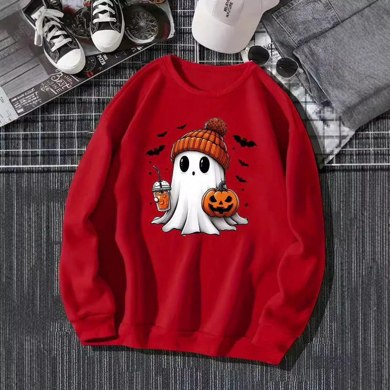 Dam sweatshirt med Halloween-motiv Mirla-Eva Jonsson