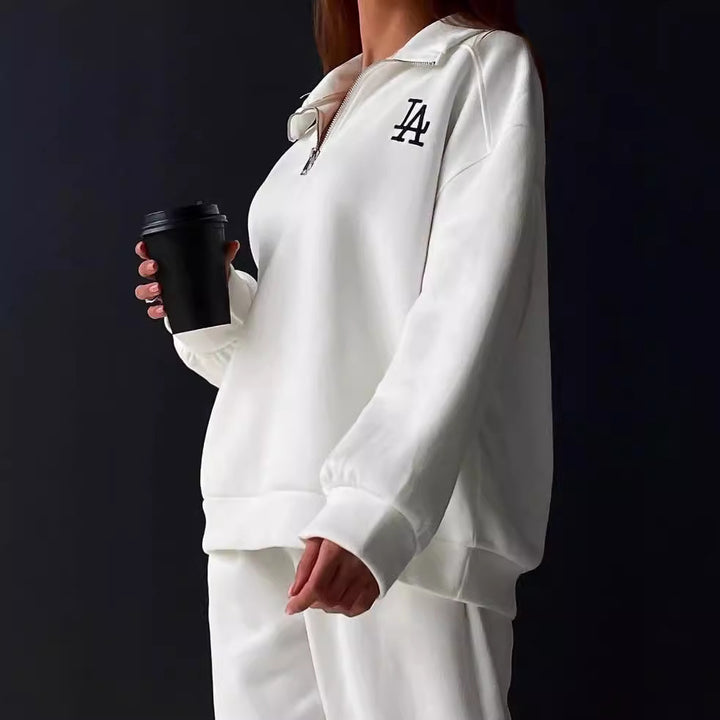 Dam sweatshirts- och byxset Mirla-Eva Jonsson