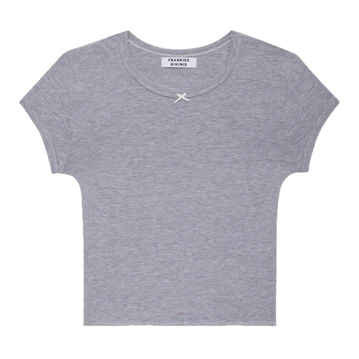 Dam tight sitting basic t-shirt with elegant cut Mirla-Eva Jonsson