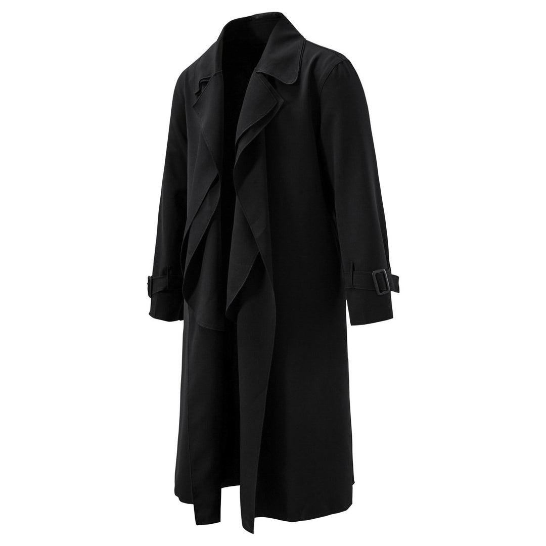 Dam trenchcoat med asymmetrisk reversdesign och praktiska justerbara ärmar Eva Jonsson-Eva Jonsson