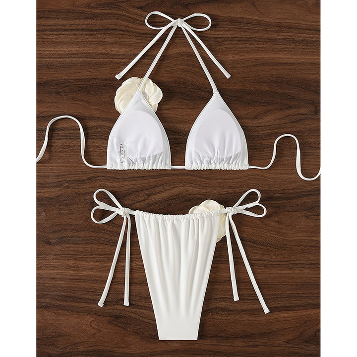 Dam triangel-bikini med lekfull design och justerbara remmar Mirla-Eva Jonsson