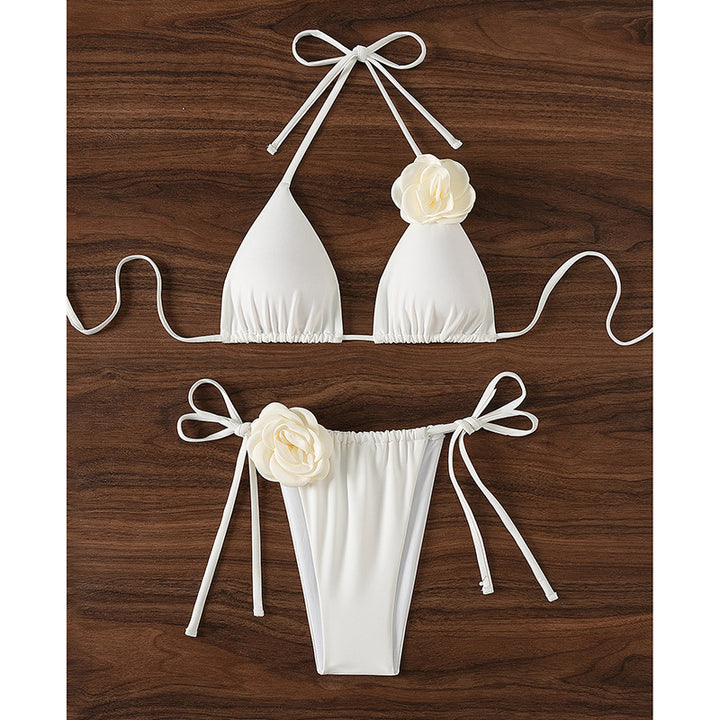 Dam triangel-bikini med lekfull design och justerbara remmar Mirla-Eva Jonsson