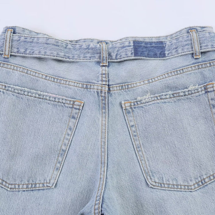 Dam wide jeans in a modern cut with high side openings Mirla-Eva Jonsson
