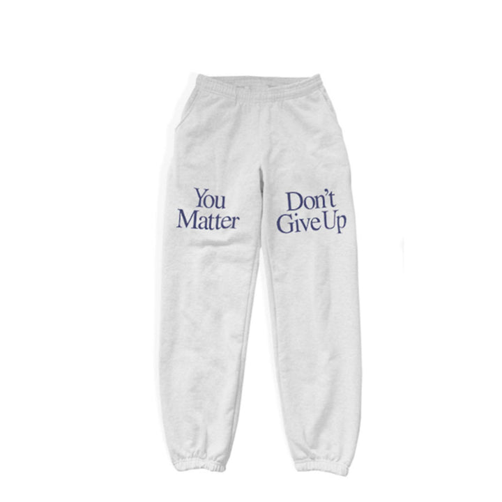 Dam woman's joggers with motivating text and elastic waistband Mirla-Eva Jonsson