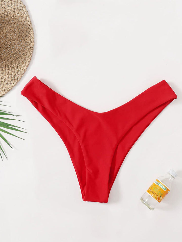 Dam women's high-cut bikini bottoms with high leg openings and comfortable fit Mirla-Eva Jonsson