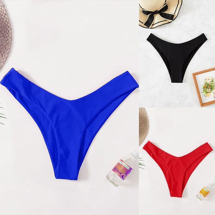 Dam women's high-cut bikini bottoms with high leg openings and comfortable fit Mirla-Eva Jonsson