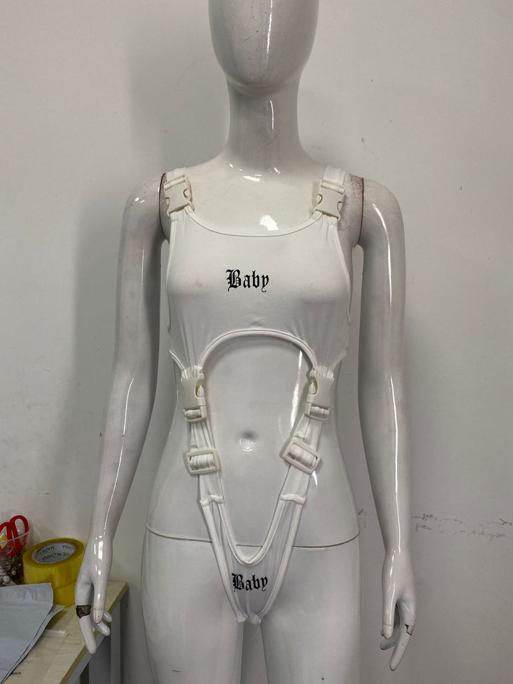 Dam wrap body med unikt design och justerbara band Mirla-Eva Jonsson
