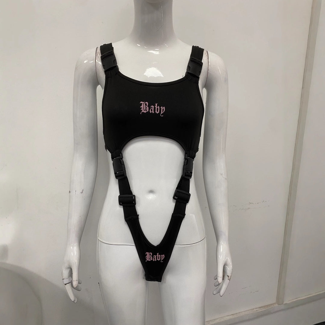 Dam wrap body med unikt design och justerbara band Mirla-Eva Jonsson
