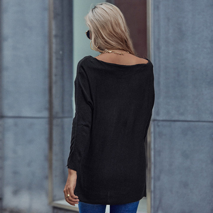 DamTunikan med off-the-shoulder design och elegant samling Mirla-Eva Jonsson