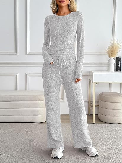 Damarnas bekväma lounge set med lös passform Mirla-Eva Jonsson