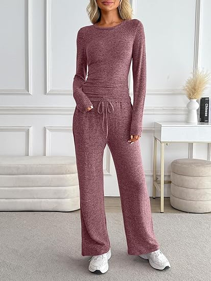 Damarnas bekväma lounge set med lös passform Mirla-Eva Jonsson