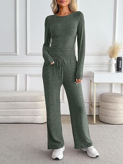 Damarnas bekväma lounge set med lös passform Mirla-Eva Jonsson
