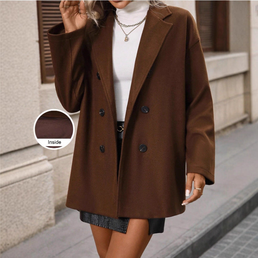 Damarnas oversized trendiga blazer gjord av mjukt material Mirla-Eva Jonsson