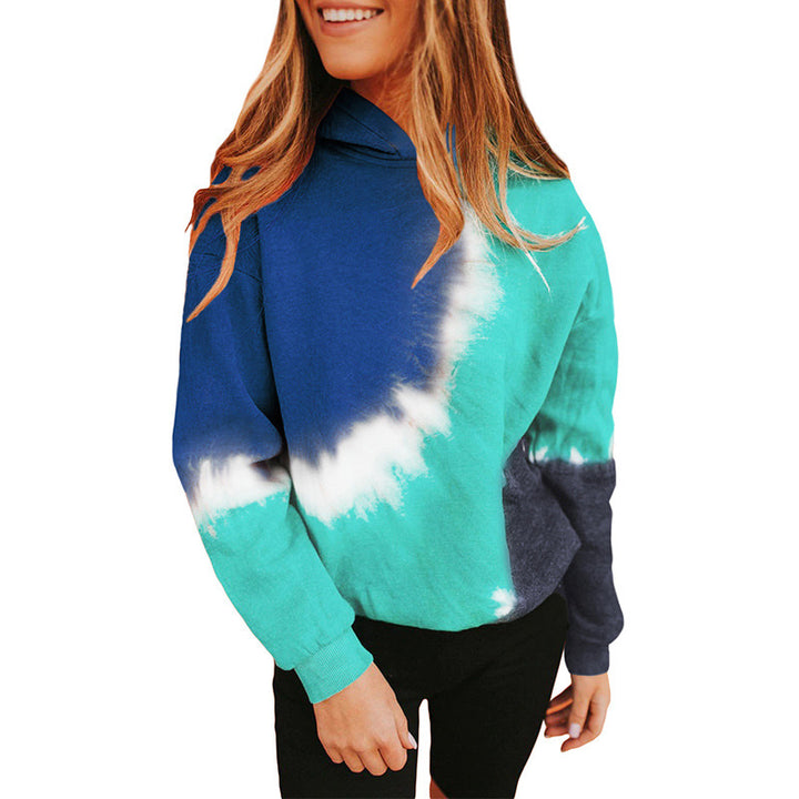 Damars Oversized Hoodie med Modernt Tie-Dye Design Mirla-Eva Jonsson